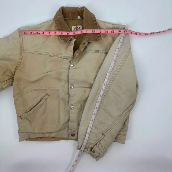 Vintage 70s Maverick Blue Bell Detroit Style Canvas Jacket Size Small - Picture 5 of 5